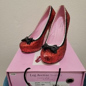 Leg Avenue Princess Heels, Size 7
